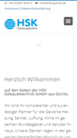 Mobile Screenshot of hsk-goerlitz.de